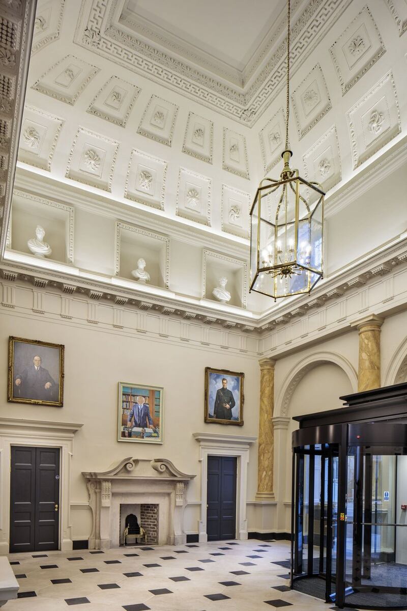 The restoration of Leinster House by the OPW architectural services received the top award in the conservation category. Photograph: Peter Moloney/PM Photography