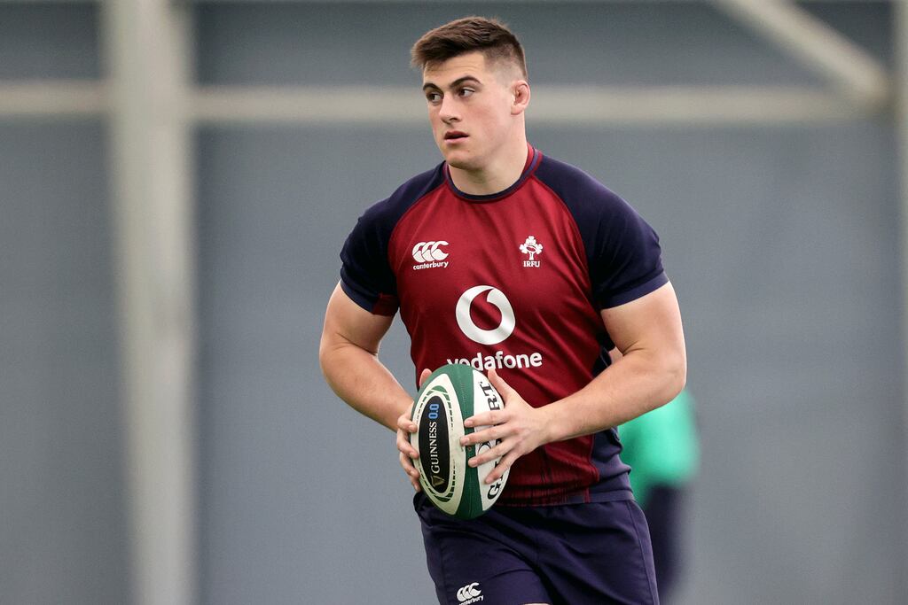 Dan Sheehan: a doubt for the France game. Photograph: Laszlo Geczo/Inpho