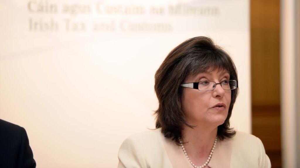 Josephine Feehily announced as the new Policing Authority chair. Pictured above at the launch of the Revenue Commissioners Annual Report  at Dublin Castle  today. Photograph: Eric Luke / The Irish Times