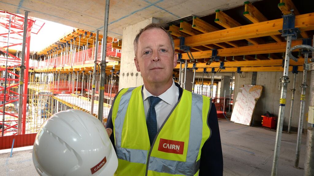 Cairn Homes chief executive Michael Stanley. Photograph: Cyril Byrne