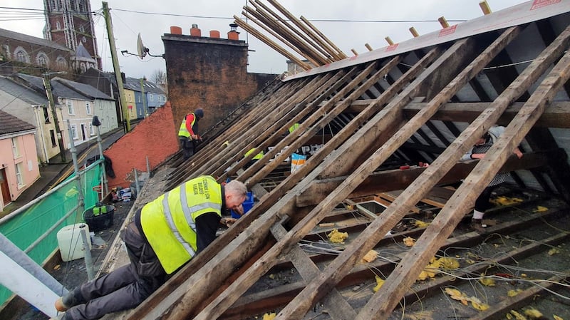 Working on the roof: ‘We would like to see a vacant building tax. Tax is a great means to achieve slow behaviour change.’
