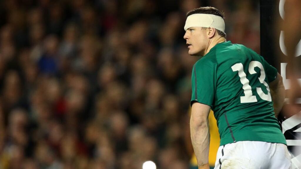 Brian O’Driscoll: “There are plenty of other games when I have managed injuries, that’s part and parcel of our game now. You have to be able to cope with dead legs and small muscle injuries and seeing through the game in its entirety.”