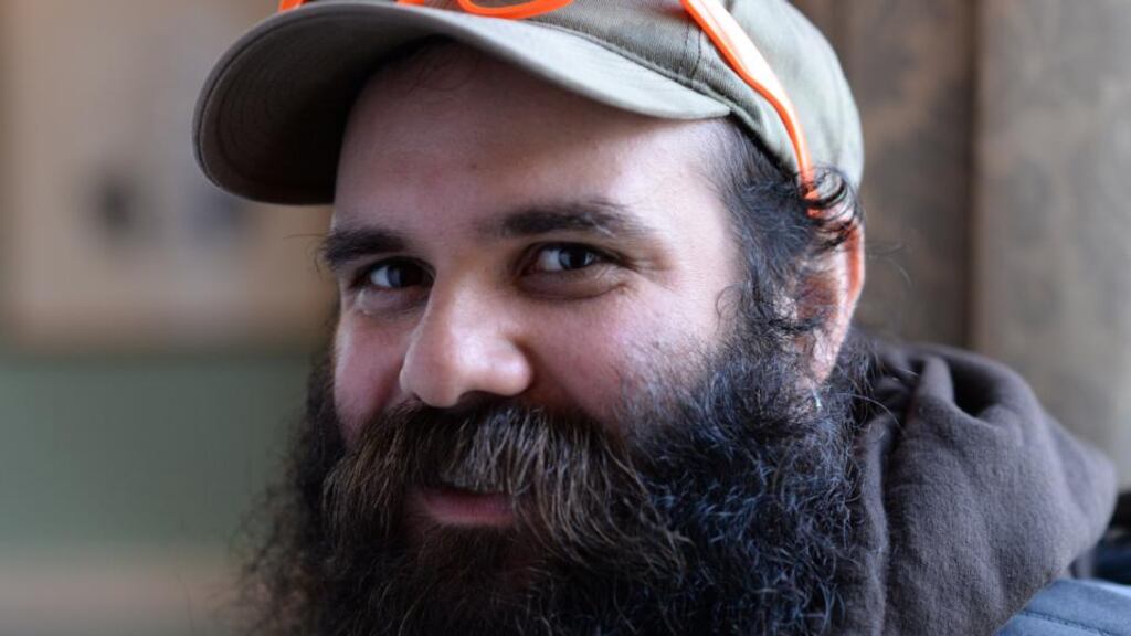 Dylan Richard at the opening day of the Dublin Web Summit at the RDS in Dublin. Photograph: Dara Mac Dónaill/The Irish Times