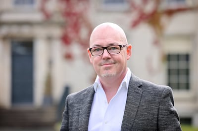 John Boyne had a precocious literary gift. Photograph: Dara Mac Dónaill