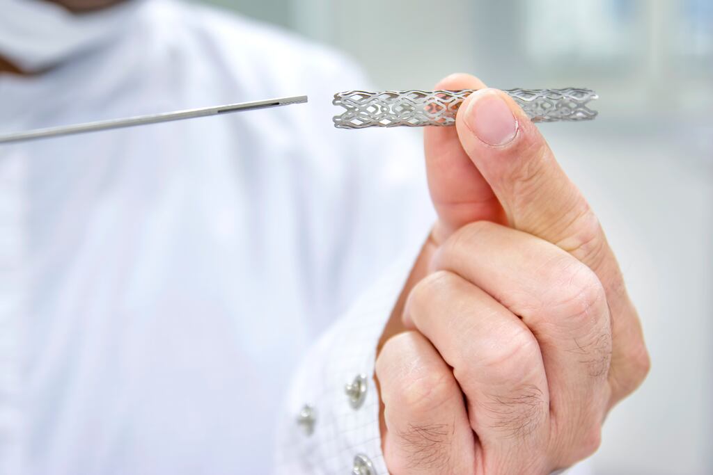 Eighty per cent of stents used worldwide are manufactured here