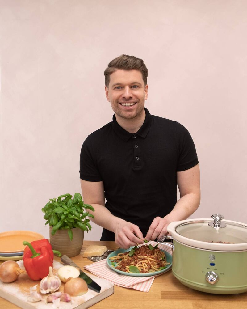 Nathan Anthony, the Belfast-based food writer whose first book has become an instant bestseller in Ireland and the UK.