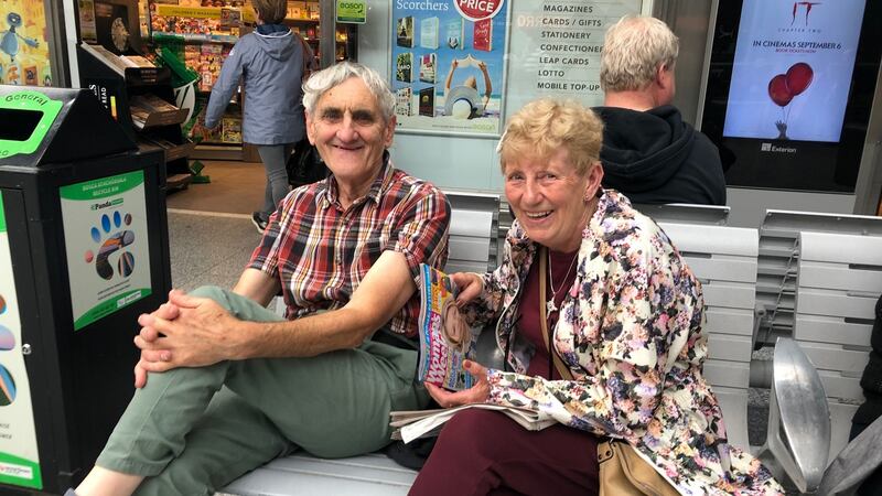 PJ and Helen Ryan: ‘We’re always saying we should use it more, before they take it off us.’ Photograph: Jennifer O’Connell