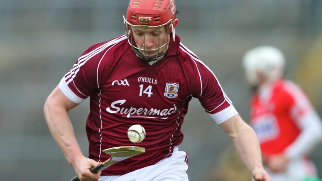 Galway’s Joe Canning is the leading scorer in the league with a tally of 2-35. Photograph: Mike Shaughnessy/Inpho