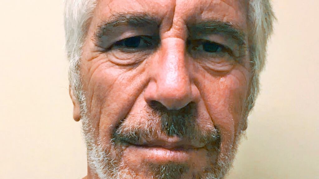 Jeffrey Epstein: Kept a computerised database to track the availability and movements of women and girls, the lawsuit said. Photograph: New York State Sex Offender Registry via The New York Times