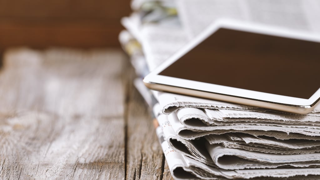 Irish speakers say there is a lack of online news offerings as Gaeilge, according to new research. Photograph: iStock