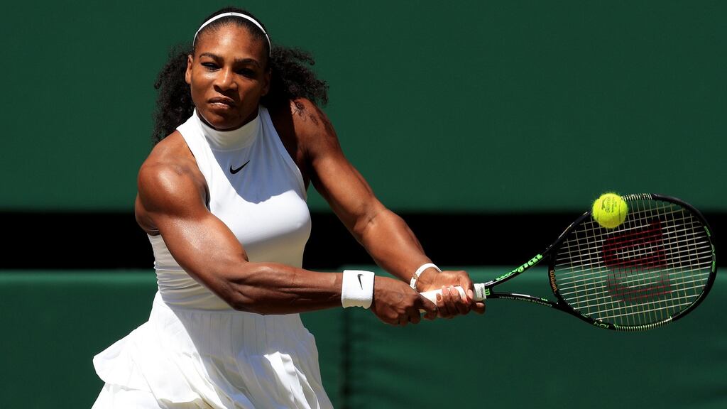 Serena Williams: “I’m ready and really excited”. Photograph: Adam Davy/PA Wire