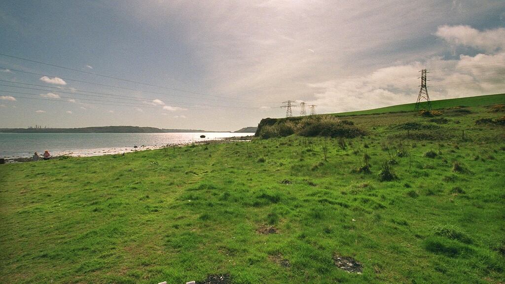 The site for the proposed incinerator at Ringaskiddy, Co Cork. Photograph: Mark Kelleher
