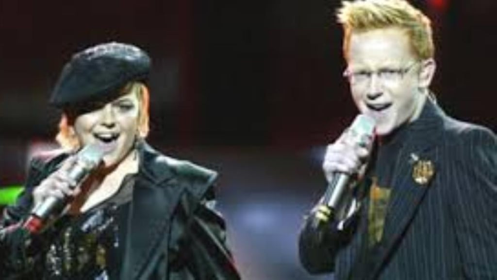 Joe McCaul and his sister Donna had shot to stardom  when they were chosen to represent Ireland in the Eurovision Song Contest.