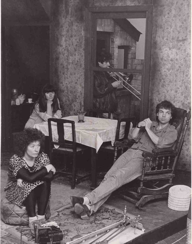 The original Field Day production of Pentecost by Stewart Parker, with Eileen Pollock, Paula Hamilton, Stephen Rea and Jonathan Kent