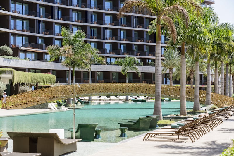 Swimming pool at the Savoy Palace Hotel, Madeira
