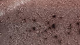 Irish researchers prove Mars ‘spider patterns’ formed by dry ice turning to gas