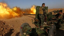 Kurdish forces in big push against Islamic State in Iraq and Syria