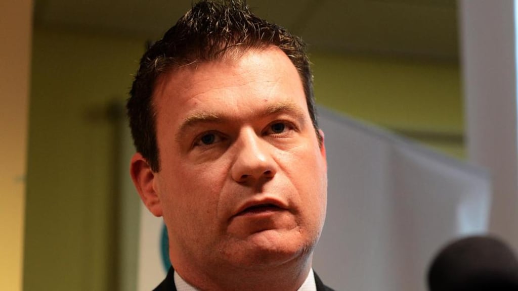 Minister for the Environment Alan Kelly answered questions in the Dáil on new social housing builds. Photograph: Eric Luke / The Irish Times