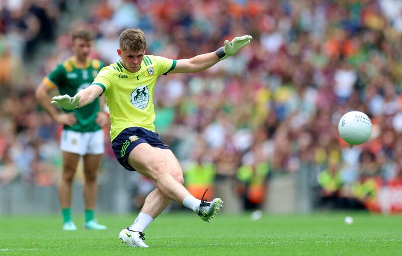 Billy Hogan has stiff competition for the Meath goalkeeper jersey, including from his brother, Harry. Photograph: James Crombie/Inpho