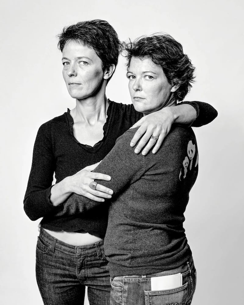 Elisa Berst and Corinne Barois, Paris, 2010. Photograph courtesy of François Brunelle