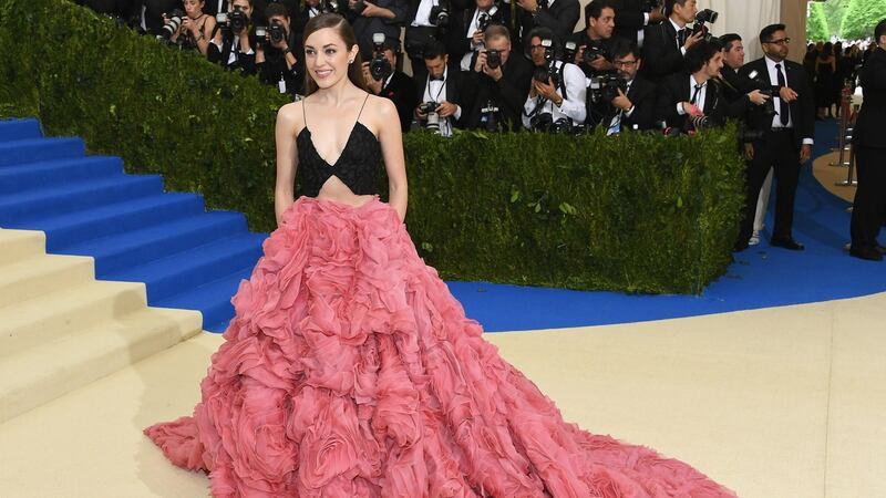 Embracing the go bold or go home motto was Laura Osnes. Photograph: by Dia Dipasupil/Getty Images