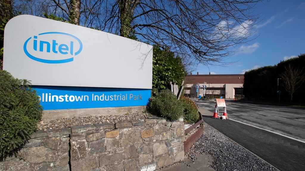 Intel is undertaking a a €3.76 billion expansion in Co Kildare. Photograph: Collins