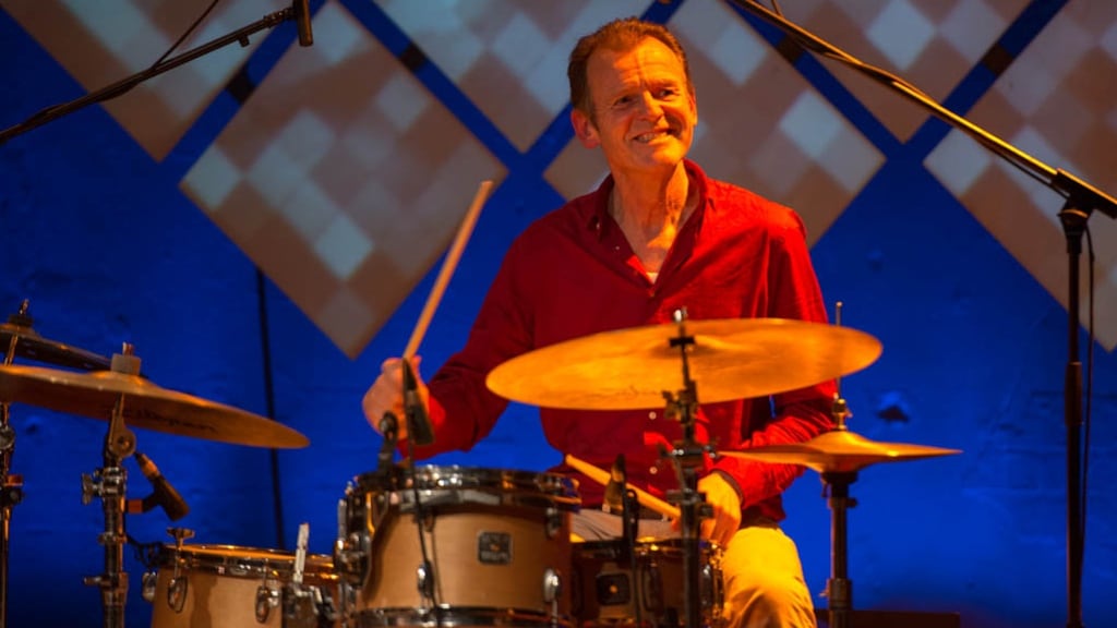 Drummer Conor Guilfoyle leads his Octet at Arthurs, Dublin on Friday 7th