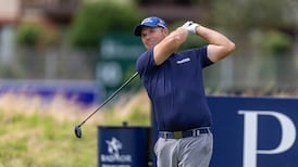 Pádraig Harrington battles his way into Senior Open contention at Carnoustie