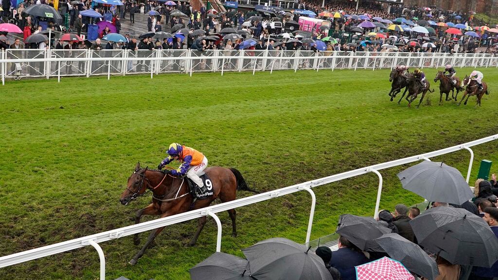 Making Miracles and Franny Norton take the Chester Cup. Photograph: Alan Crowhurst/Getty