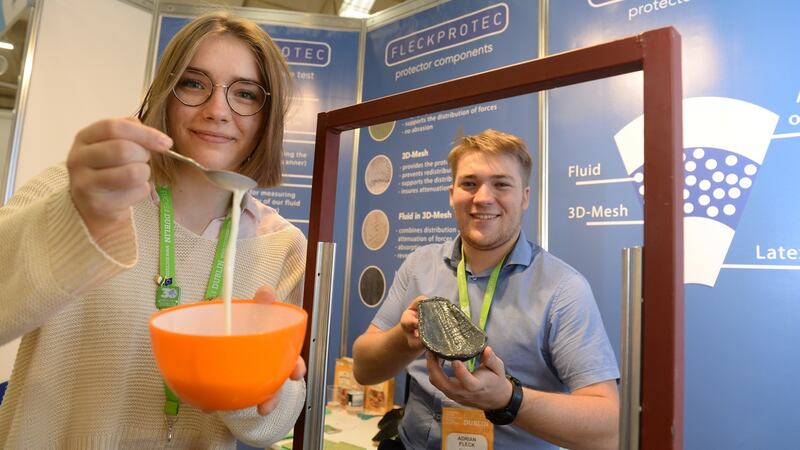 Sister and brother create a new material to protect athletes from injury