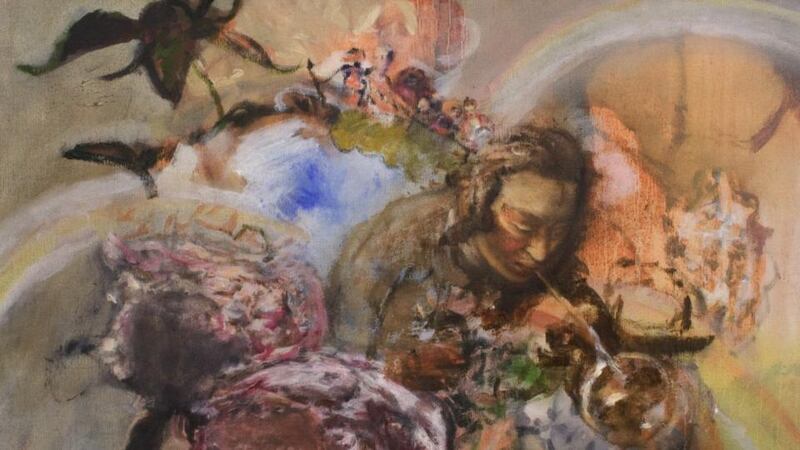 Embarking for Hybrazil by Margaret Corcoran. Photograph: Ollie Brookes