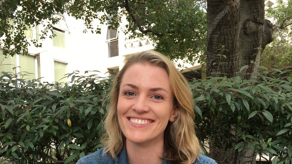 Maedbh King is studying in Berkeley and enjoying the outdoors life, good food and sense of history