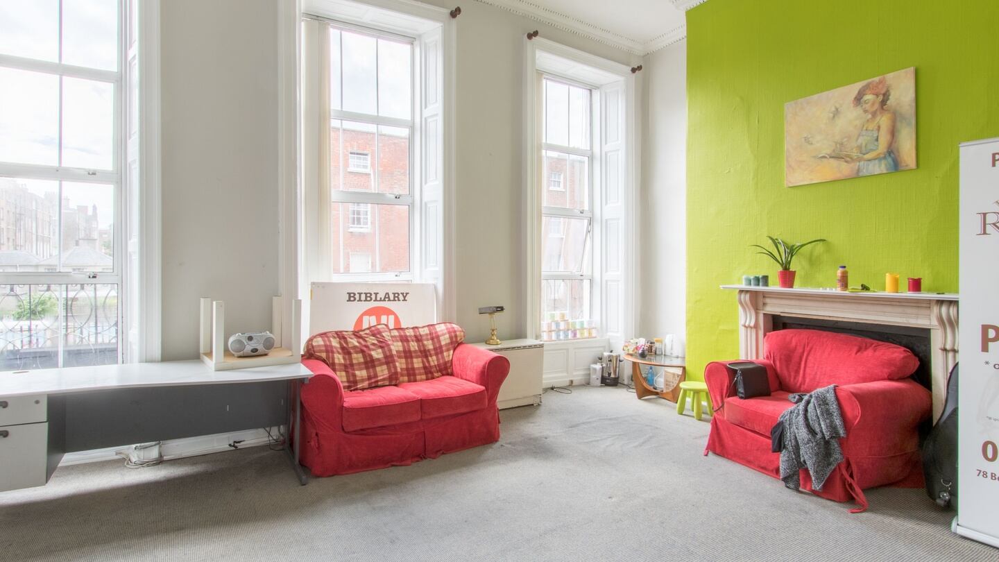 Reception area of 5 Belvedere Place, North City Centre