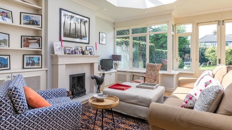 Living area of the extension which overlooks the garden
