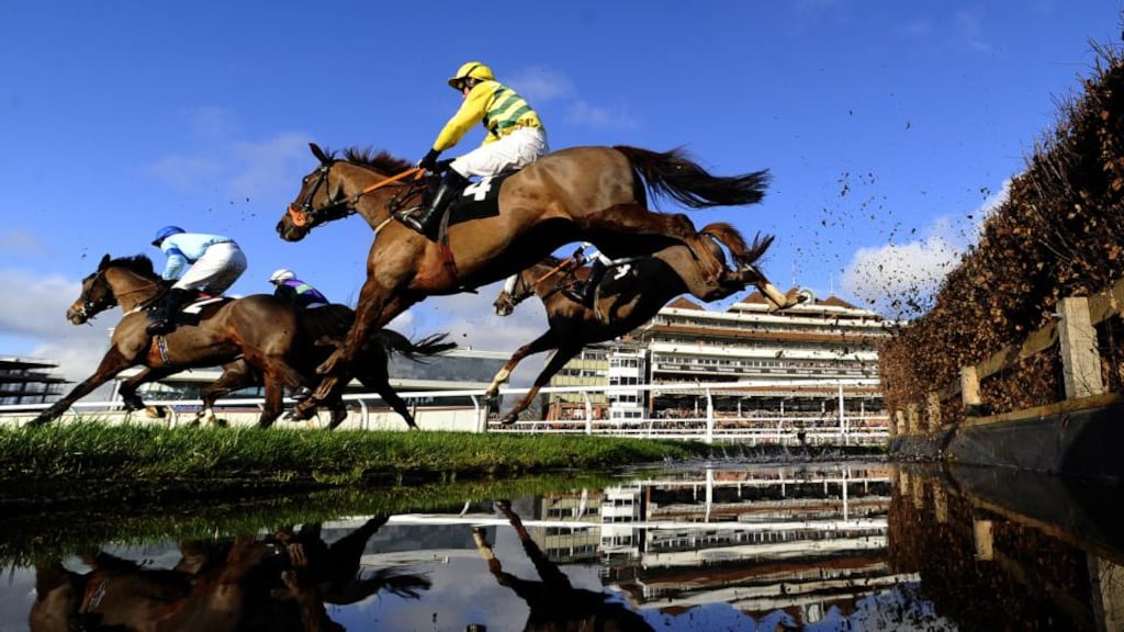 The British hunt season is well under way and continues at Sandown on Saturday.