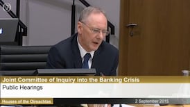 Chairman says view of Irish Nationwide role in crash not correct