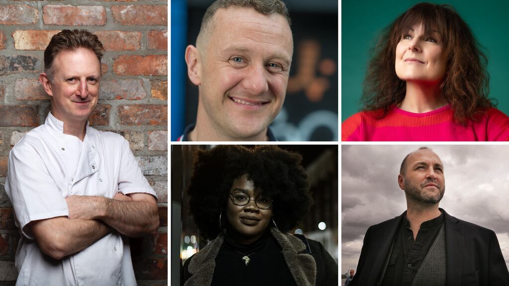 How to fail better: Temple Garner, PJ Gallagher, Tara Flynn, Mamobo Ogoro and Colum McCann