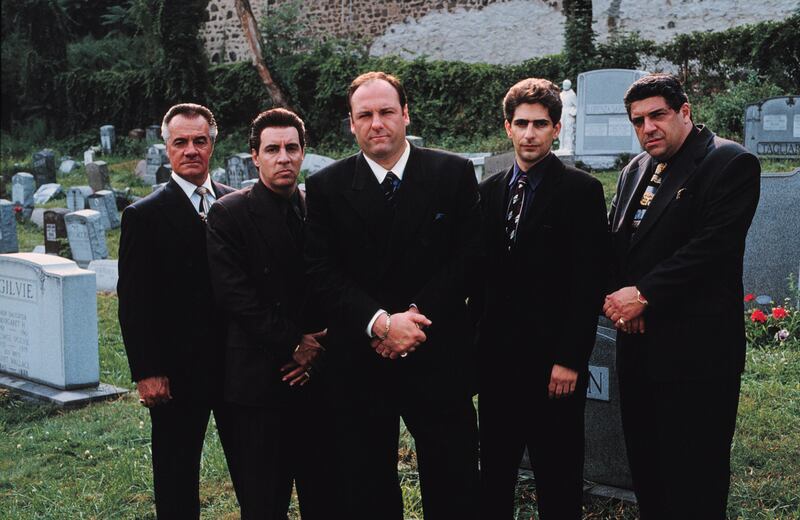 The Sopranos: an interesting group of men. Photograph: Getty Images