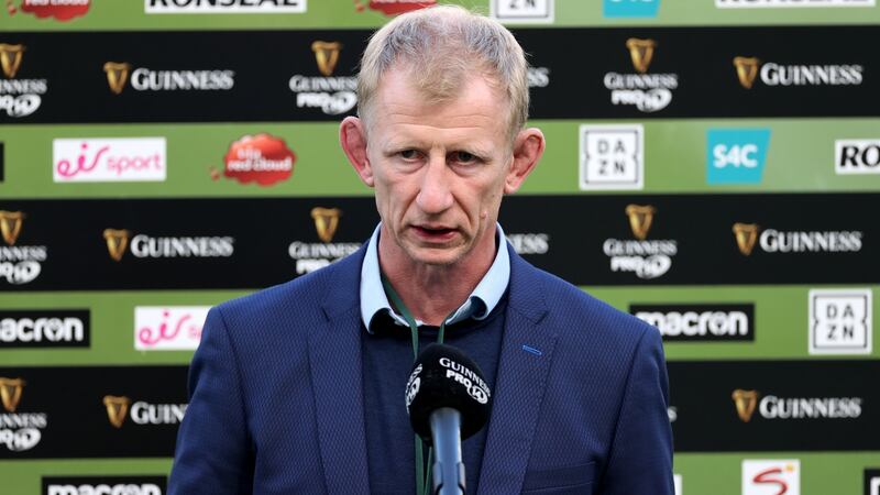 Leinster head coach Leo Cullen prior to the Guinness Pro14 semi-final between Leinster and Munster at Aviva Stadium in Dublin on Friday. Photograph: Billy Stickland/Inpho