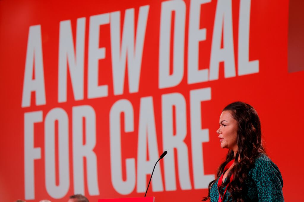 National Women's Council care officer Eilish Balfe: she said a lack of affordable childcare was the biggest barrier to women’s equal participation in society, including in the labour market. Photograph: Alan Betson