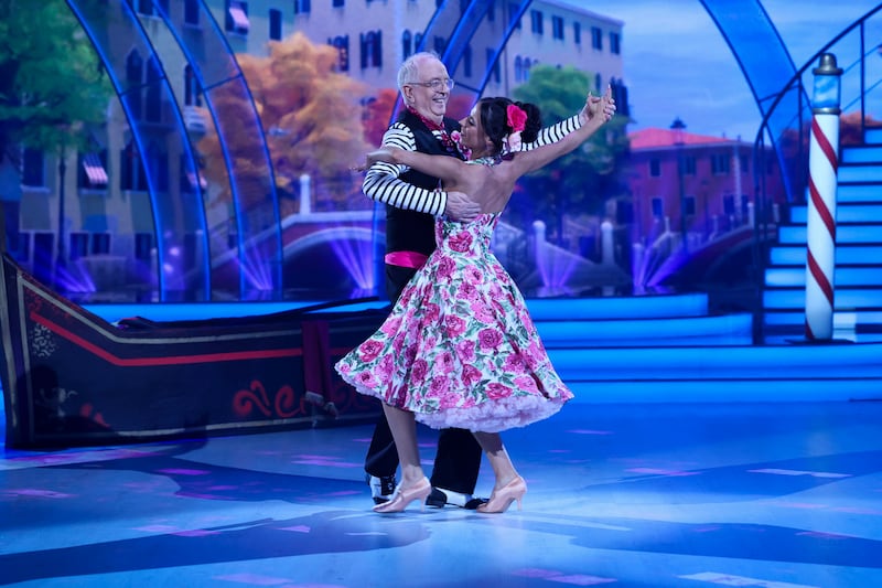 Actor Rory Cowan with Jillian Bromwich during Dancing with the Stars.
Photograph: Kyran O’Brien/kobpix