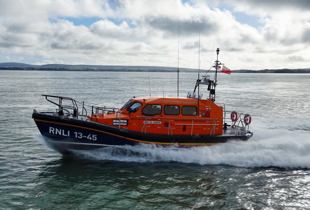 Courtmacsherry RNLI’s new all-weather lifeboat Val Adnams