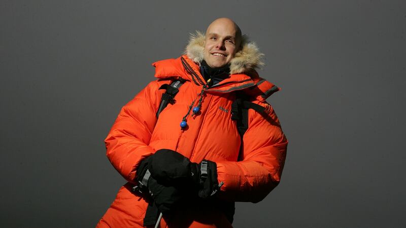 Mark Pollock became the first blind athlete to race to the South Pole in 2009. File photograph: Alan Betson