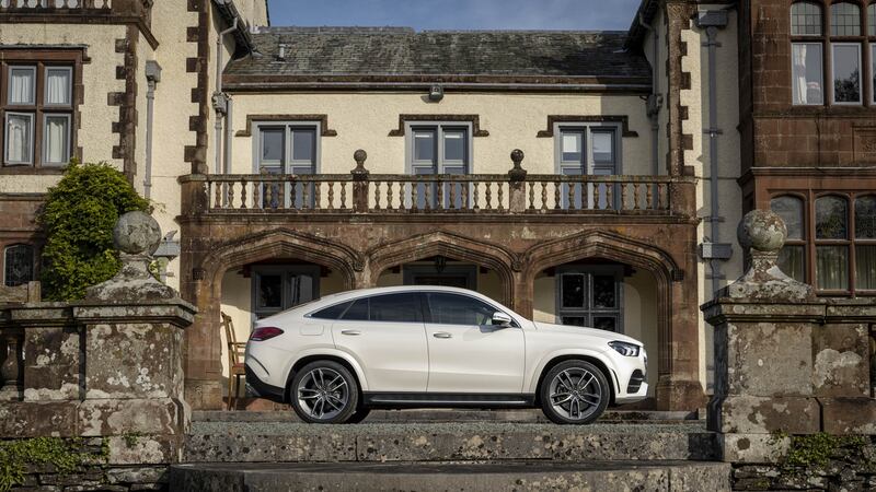 The GLE 350de has a range as much as 100km on a full charge