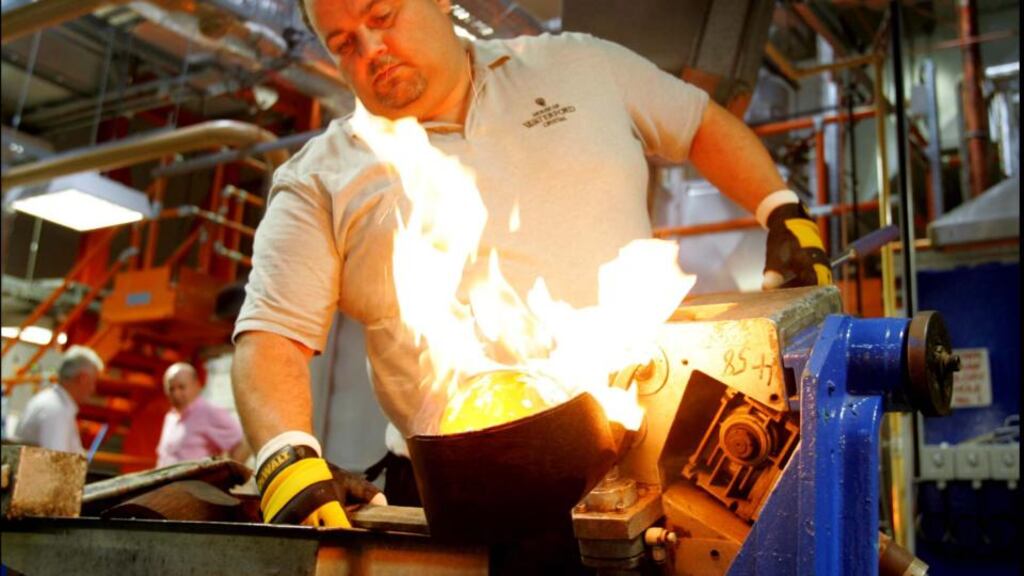 The new owners returned crystal manufacturing to Waterford in 2010, but on a much smaller scale, to a facility designed to showcase the brand’s heritage and attract tourists. File photograph: David Sleator/The Irish Times