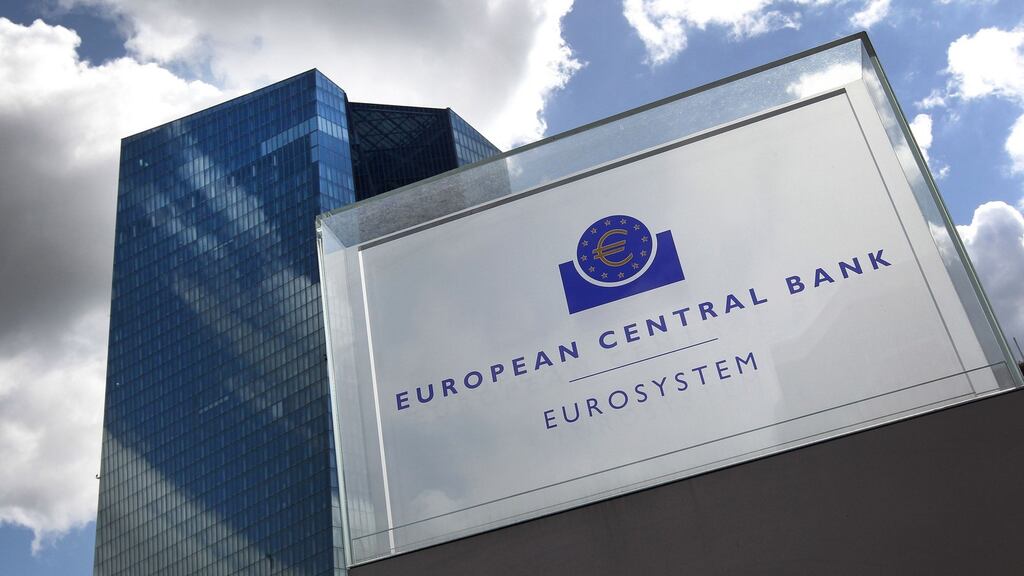 European stocks were boosted on Thursday by a fall in the euro as the European Central Bank kept policy unchanged. Photograph: Daniel Roland/Getty Images