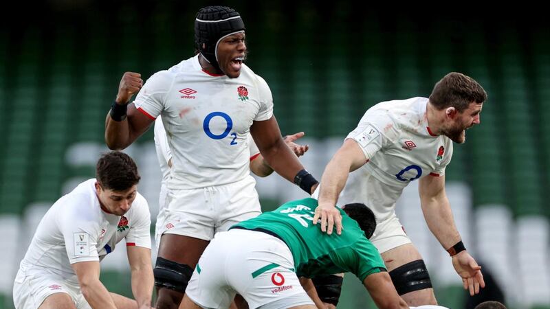 England’s Maro Itoje is the focal point for every team he plays on. Photograph: James Crombie/Inpho