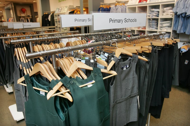Make sure to buy uniforms in slightly bigger sizes than needed. Photograph: Matt Kavanagh/The Irish Times