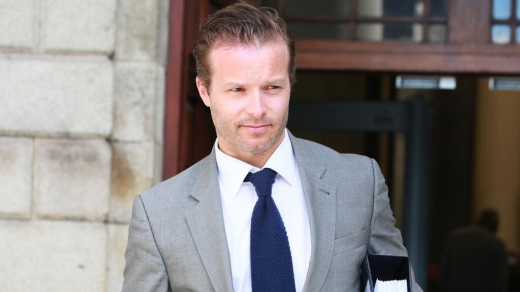 Simon Stokes, pictured leaving the Four Courts on Monday after a High Court action. Photograph: Collins