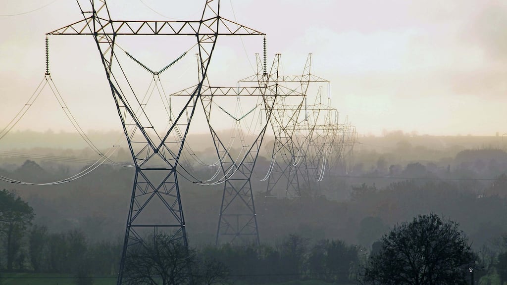 “The North-South interconnector is a vital piece of economic infrastructure that, once built, will unlock greater efficiency in the single electricity market,” said Angela McGowan, CBI director for Northern Ireland. Photograph: Colin Keegan/Collins